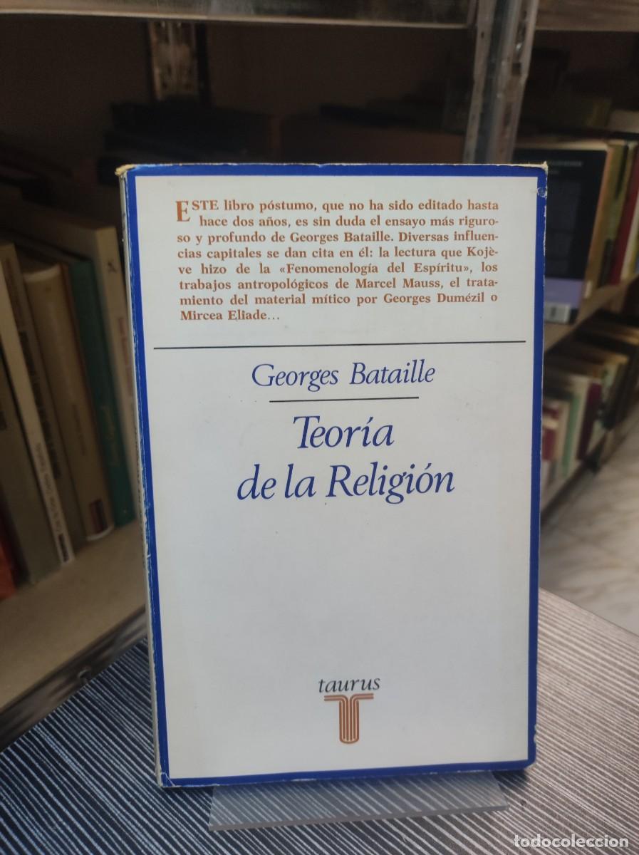 Libros: TEOR&Iacute;A DE LA RELIGI&Oacute;N - Georges BATAILLE - Foto 1