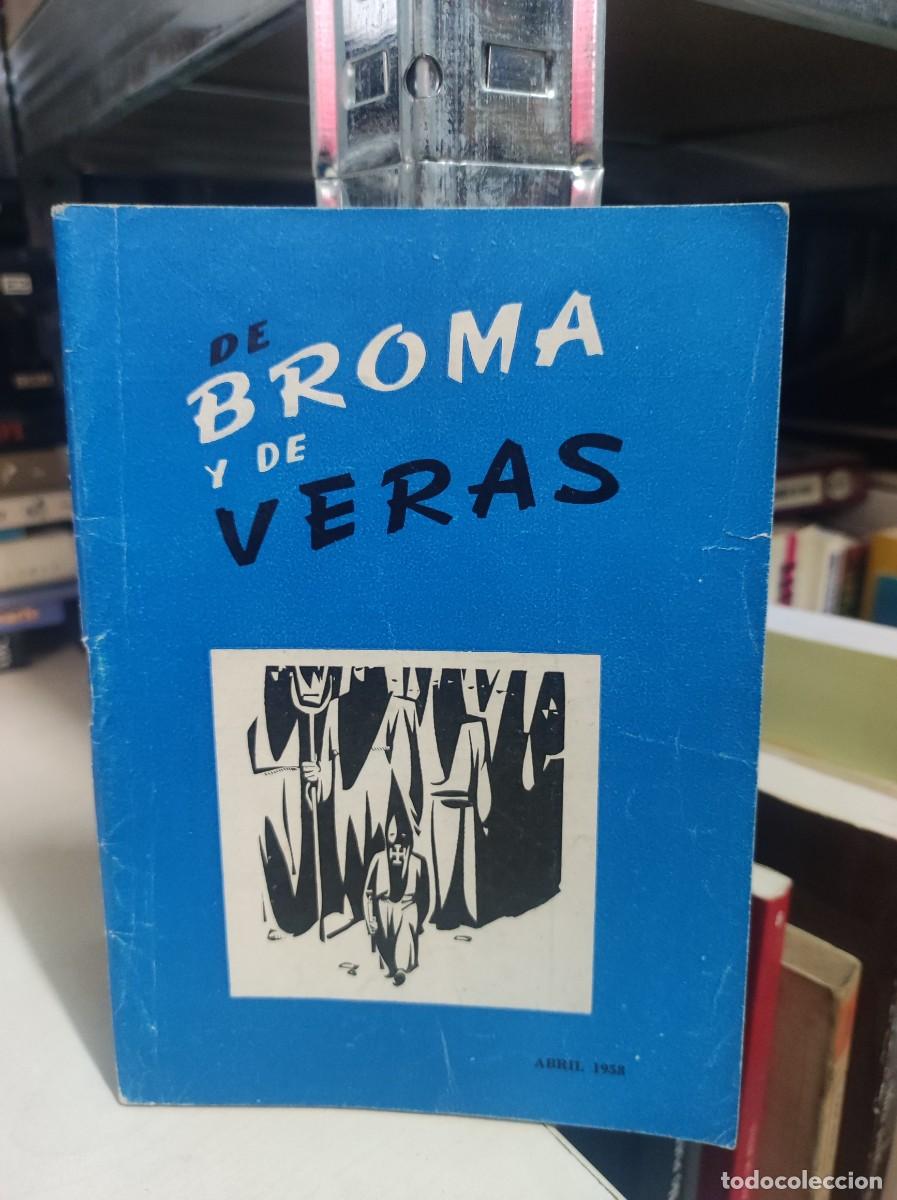 Libros: DE BROMA Y DE VERAS ABRIL 1958 - Foto 1