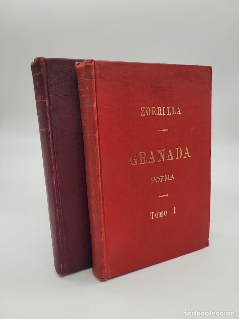 Libros: ZORRILLA, Jos&eacute; - Granada (Tomos I y II). - Foto 1