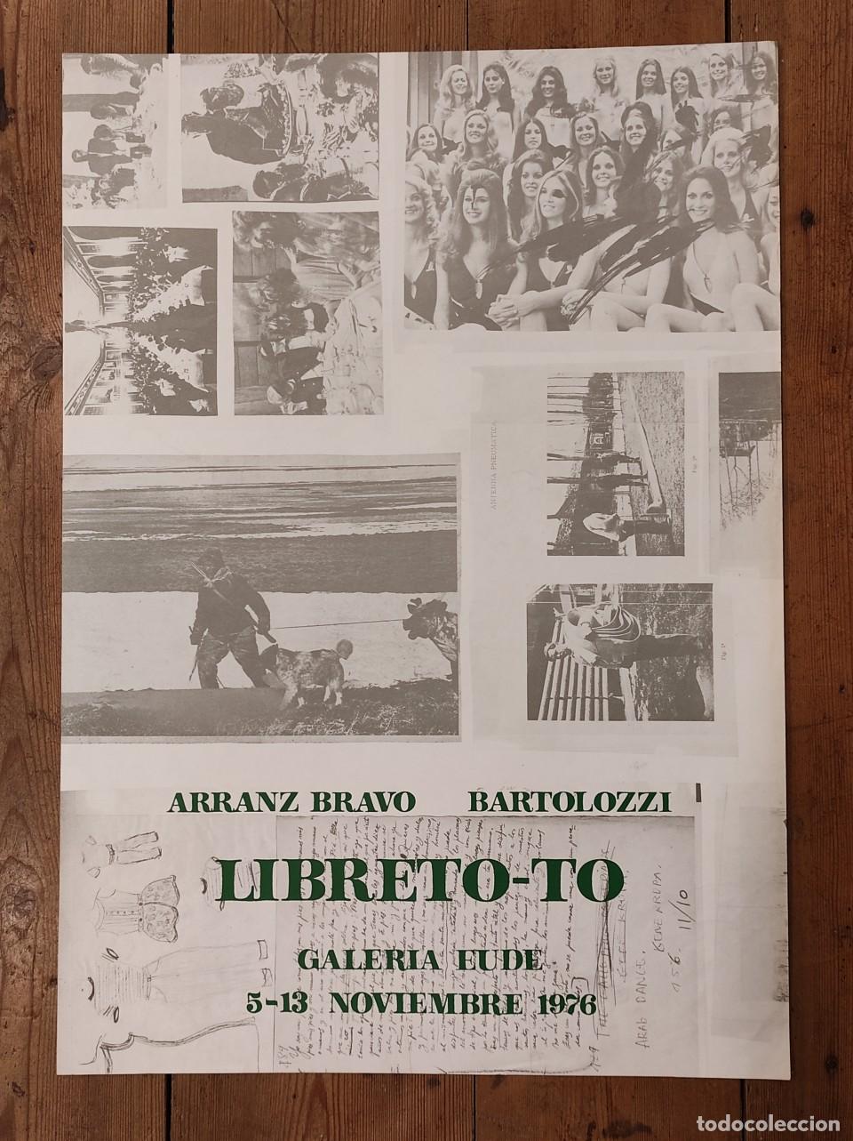Libros: Cartel. Arranz-Bravo Bartolozzi. LIBRETO-TO. - - Foto 1