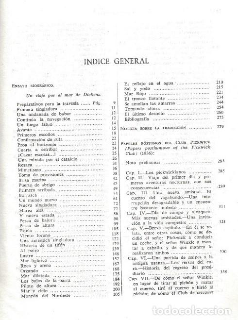 Libros: OBRAS COMPLETAS. Tomo I (de 6) - Dickens. Charles, - Foto 2