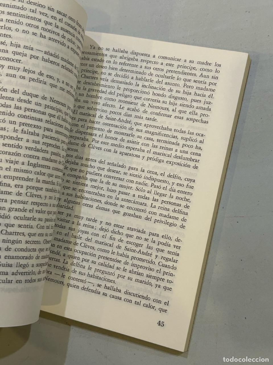 Libros: Madame de La Fayette - La princesa de Cleves - Foto 2