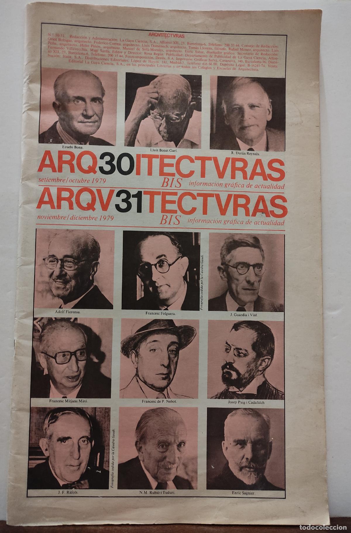 Libros: REVISTA ARQRUITECTURAS BIS - NUMEROS 30 - 31 - Foto 1