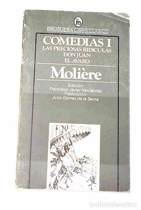 Libros: Comedias, tomo I: Moliere.- Moliere - Foto 1