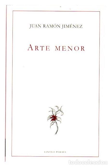 Libros: Arte menor - Jim&eacute;nez, Juan Ram&oacute;n - Foto 1