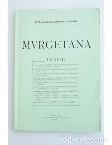 Libros: MURGETANA - n&ordm; 83, 1991 - AUTORES VARIOS - Foto 1