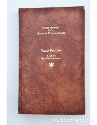 Libros: Cr&oacute;nica de pobres amantes - PRATOLINI, Vasco - Foto 1