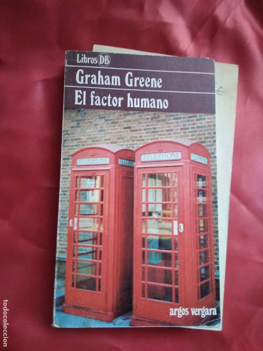 Libros: El factor humano Graham Greene L.1405-1641 - Foto 1