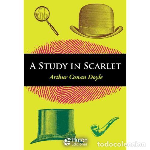 Libros: A STUDY IN SCARLET (CL&Aacute;SICOS EN INGL&Eacute;S) - CONAN DOYLE, ARTHUR - Foto 1