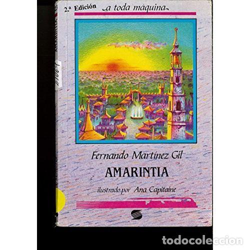 Libros: AMARINTIA - MART&Iacute;NEZ-GIL, FERNANDO - Foto 1