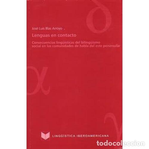 Libros: LENGUAS EN CONTACTO - BLAS ARROYO, JOS&Eacute; LUIS - Foto 1