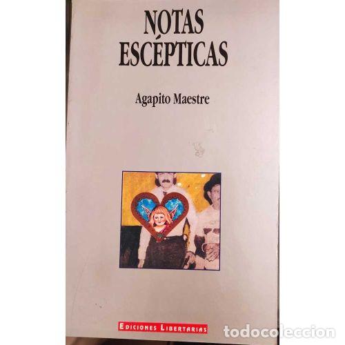 Libros: NOTAS ESC&Eacute;PTICAS - MAESTRE, AGAPITO - Foto 1