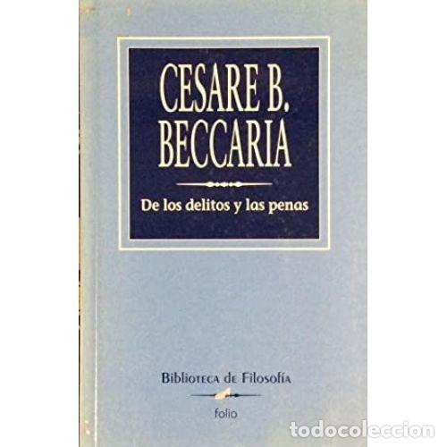 Libros: DE LOS DELITOS Y LAS PENAS - BECCARIA, CESARE B. - Foto 1