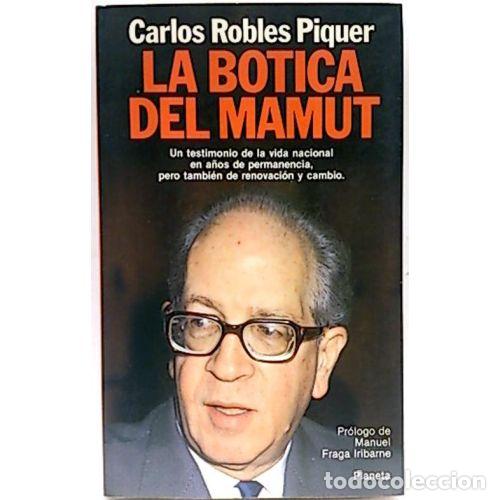 Libros: LA BOTICA DEL MAMUT - ROBLES PIQUER, CARLOS - Foto 1