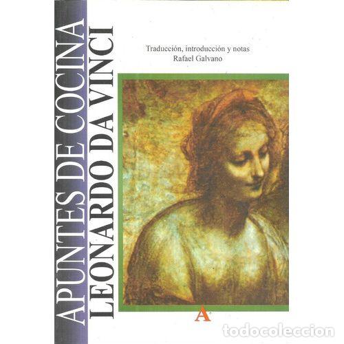 Libros: APUNTES DE COCINA - LEONARDO DA VINCI - Foto 1