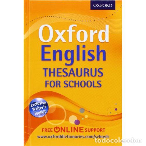 Libros: OXFORD ENG THESAURUS FOR SCHOOLS - AAVV - Foto 1