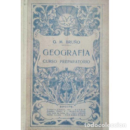 Libros: GEOGRAF&Iacute;A. CURSO PREPARATORIO - BRU&Ntilde;O, G.M. - Foto 1