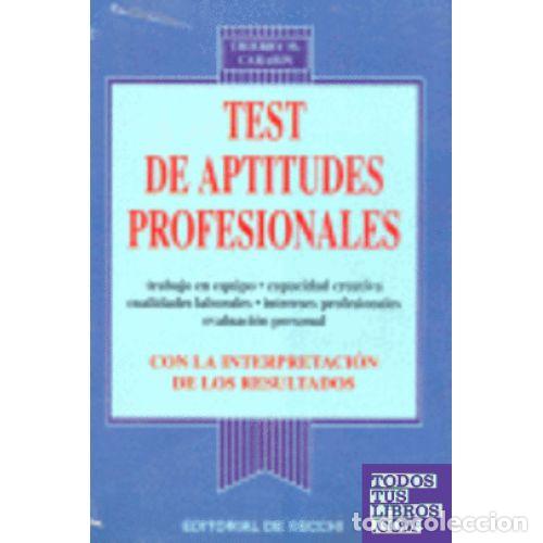 Libros: TEST DE APTITUDES PROFESIONALES - CARABIN, THIERRY M.
