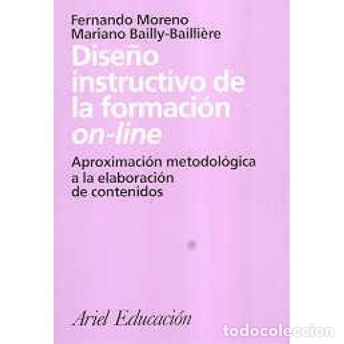 Libros: DISE&Ntilde;O INSTRUCTIVO DE LA FORMACI&Oacute;N ON-LINE - MORENO RAMIRO, FERNANDO Y BAILLY-BAILLI&Egrave;RE TORRES-PRADO