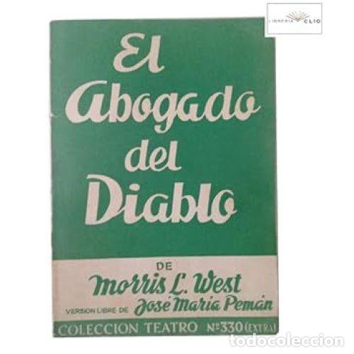 Libros: EL ABOGADO DEL DIABLO - WEST, MORRIS - Foto 1