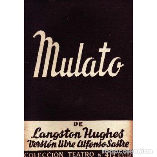 Libros: MULATO - HUGHES, LANGSTON - Foto 1