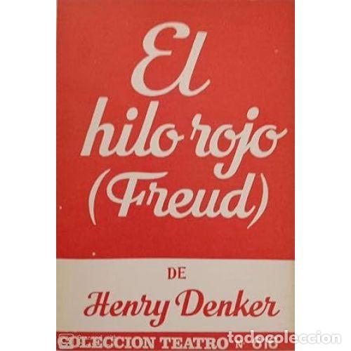 Libros: EL HILO ROJO (FREUD) - DENKER, HENRY - Foto 1