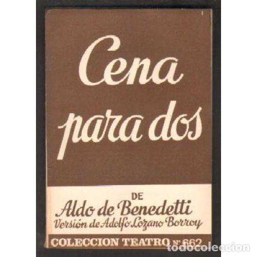 Libros: CENA PARA DOS - BENEDETTI, ALDO - Foto 1