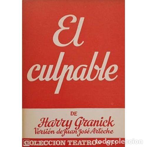 Libros: EL CULPABLE - GRANICK, HARRY - Foto 1