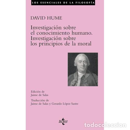 Libri di seconda mano: INVESTIGACI&Oacute;N SOBRE EL CONOCIMIENTO HUMANO. INVESTIGACI&Oacute;N SOBRE LOS PRINCIPIOS DE LA MORAL - HUME, D