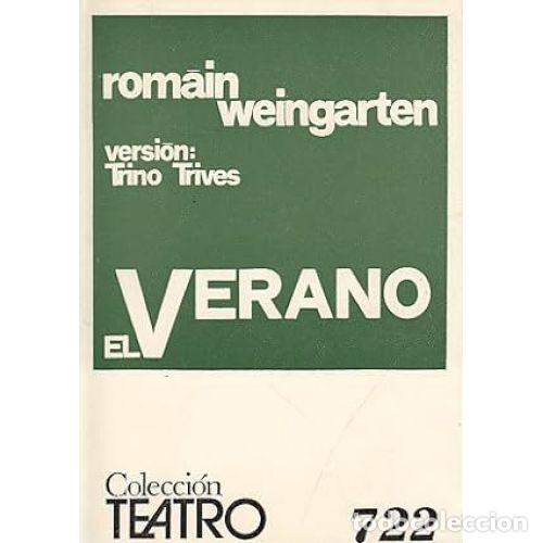Libros: EL VERANO - WEINGARTEN, ROMAIN - Foto 1