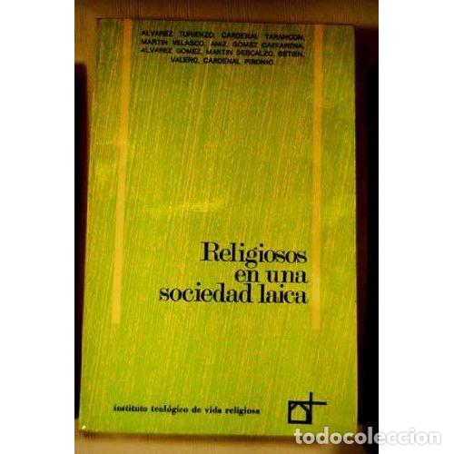 Libros: RELIGIOSOS EN UNA SOCIEDAD LAICA - AAVV - Foto 1