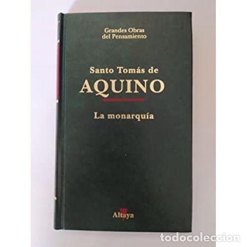 Libros: LA MONARQU&Iacute;A - SANTO TOM&Aacute;S DE AQUINO - Foto 1