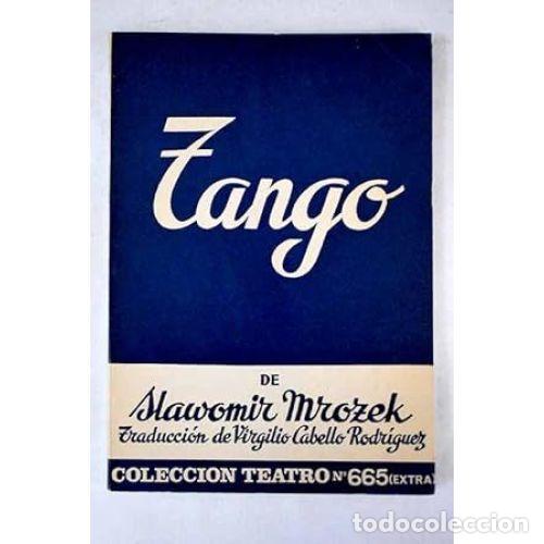 Libros: TANGO - MROZEK, SLAWOMIR - Foto 1