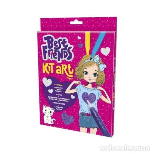 Libros: BEST FRIENDS KIT ART GLITTER PENS - IMAGILAND - Foto 1