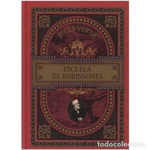 Libros: ESCUELA DE ROBINSONES - VERNE, JULES - Foto 1