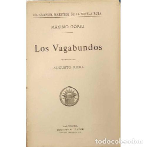 Libros: LOS VAGABUNDOS - GORKI, M&Aacute;XIMO - Foto 1