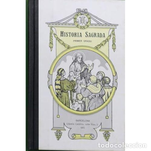 Libros: HISTORIA SAGRADA PRIMER GRADO. - Foto 1