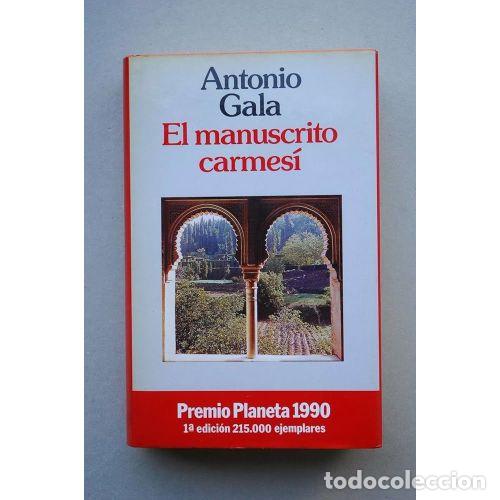 Libros: EL MANUSCRITO CARMES&Iacute; - GALA, ANTONIO - Foto 1
