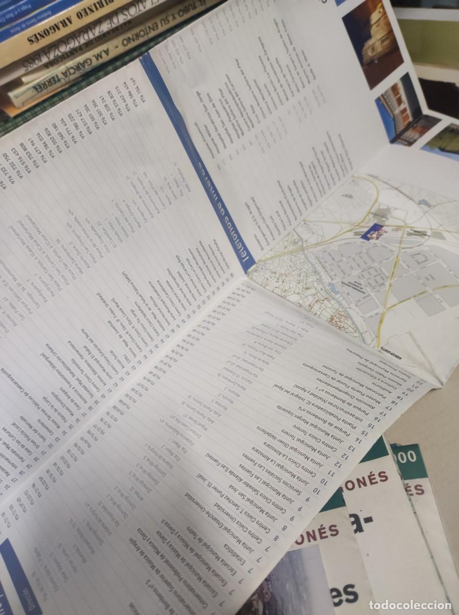 Libros: PLANO CALLEJERO DE LA CIUDAD DE ZARAGOZA - Foto 2