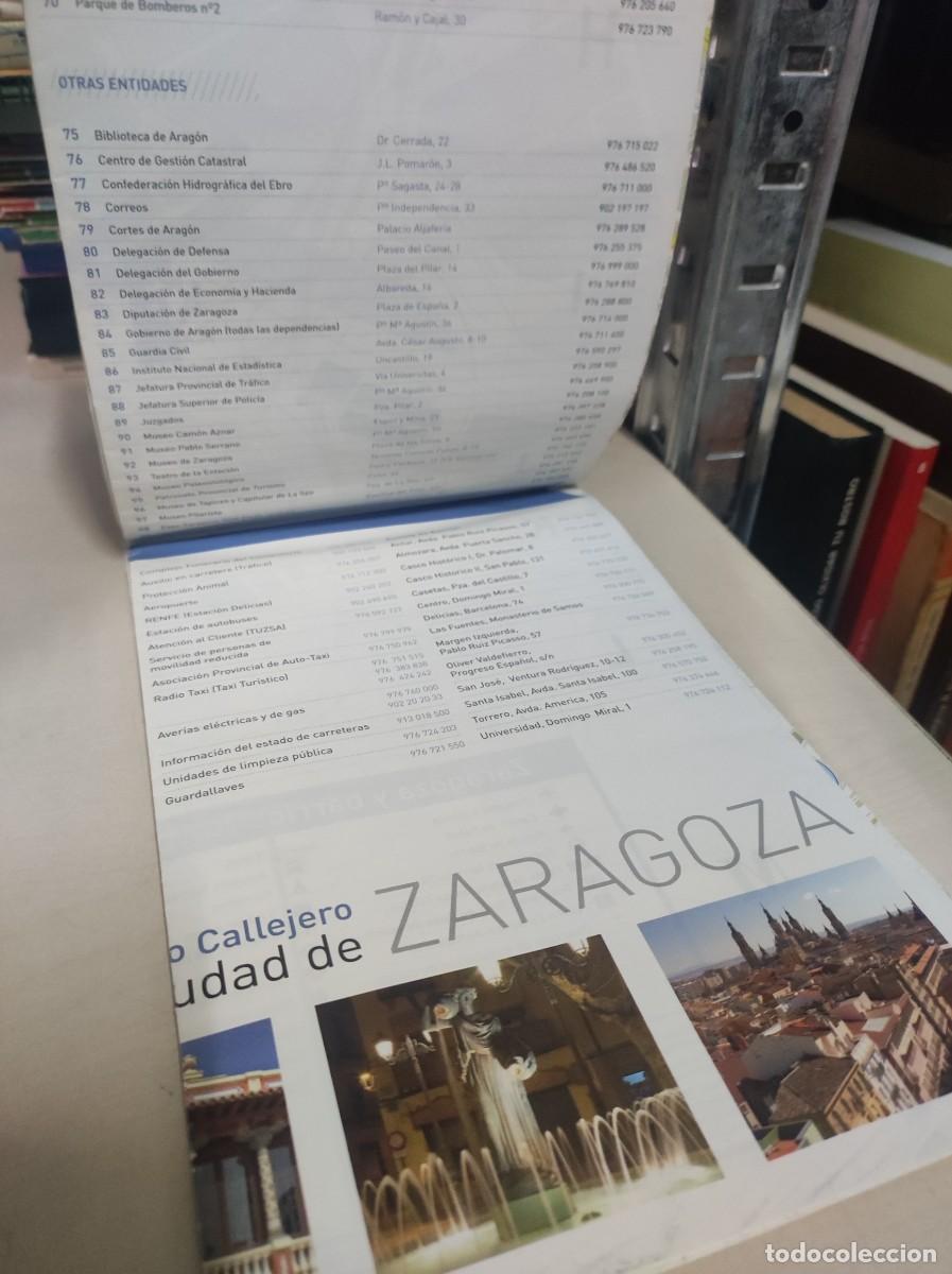 Libros: PLANO CALLEJERO DE LA CIUDAD DE ZARAGOZA - Foto 3