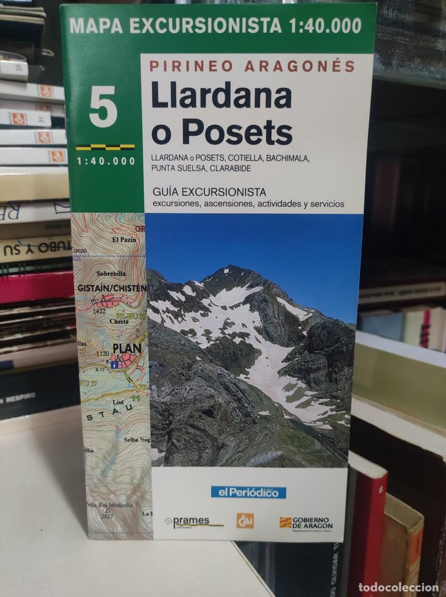 books: MAPA EXCURSIONISTA LLARDANA O POSETS