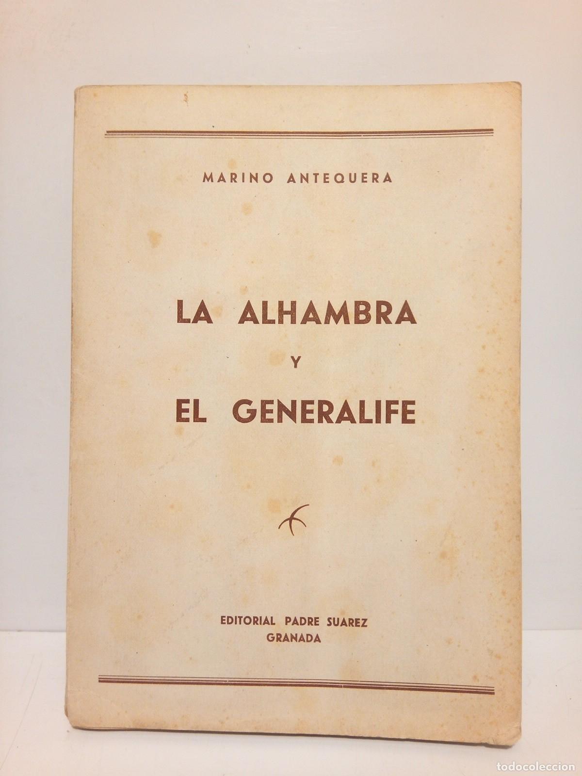 Libros: ANTEQUERA, Marino - La Alhambra y el Generalife - Foto 1