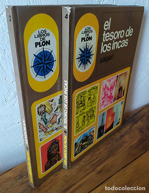 Libros: EL TESORO DE LOS INCAS, SANDOKAN (2 libros) - SALGARI - Foto 2