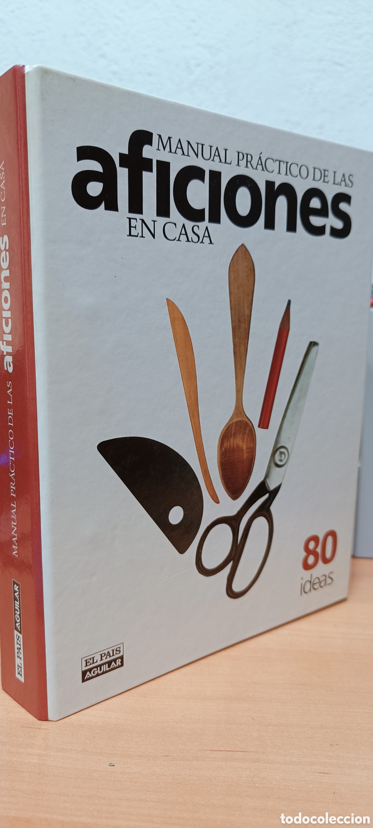 Livres: FICHERO EL PAIS / AGUILAR. MANUAL PR&Aacute;CTICO DE LAS AFICIONES EN CASA. 80 IDEAS