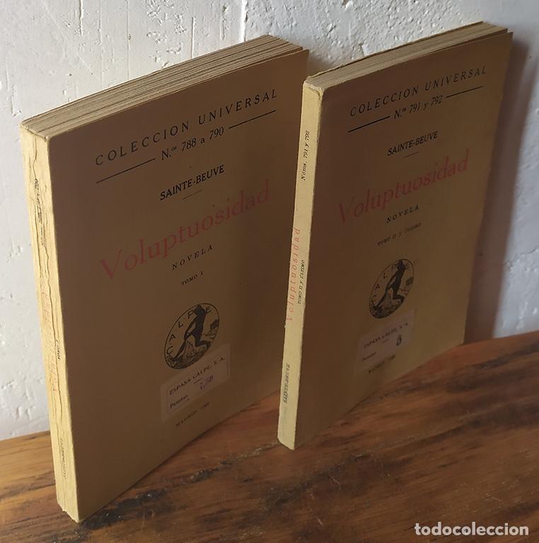 Libros: VOLUPTUOSIDAD (2 Vol.) - SAINTE-BEUVE - Foto 1