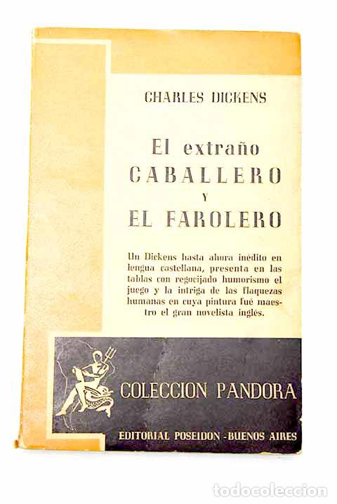 Libros: El extra&ntilde;o caballero ; El farolero.- Dickens, Charles - Foto 1
