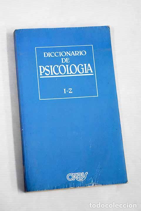 Libros: Diccionario de psicolog&iacute;a, tomo II - Foto 1