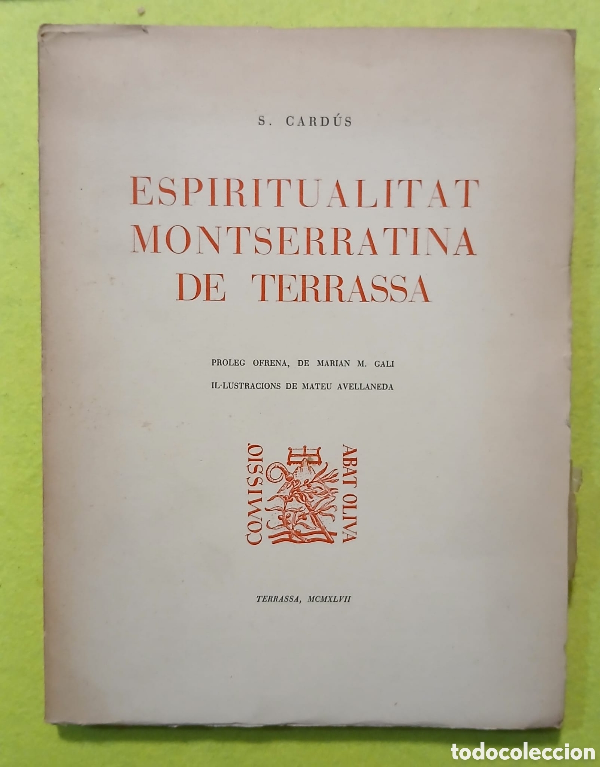 Libros: Espiritualitat Montserratina de Terrassa - Foto 1