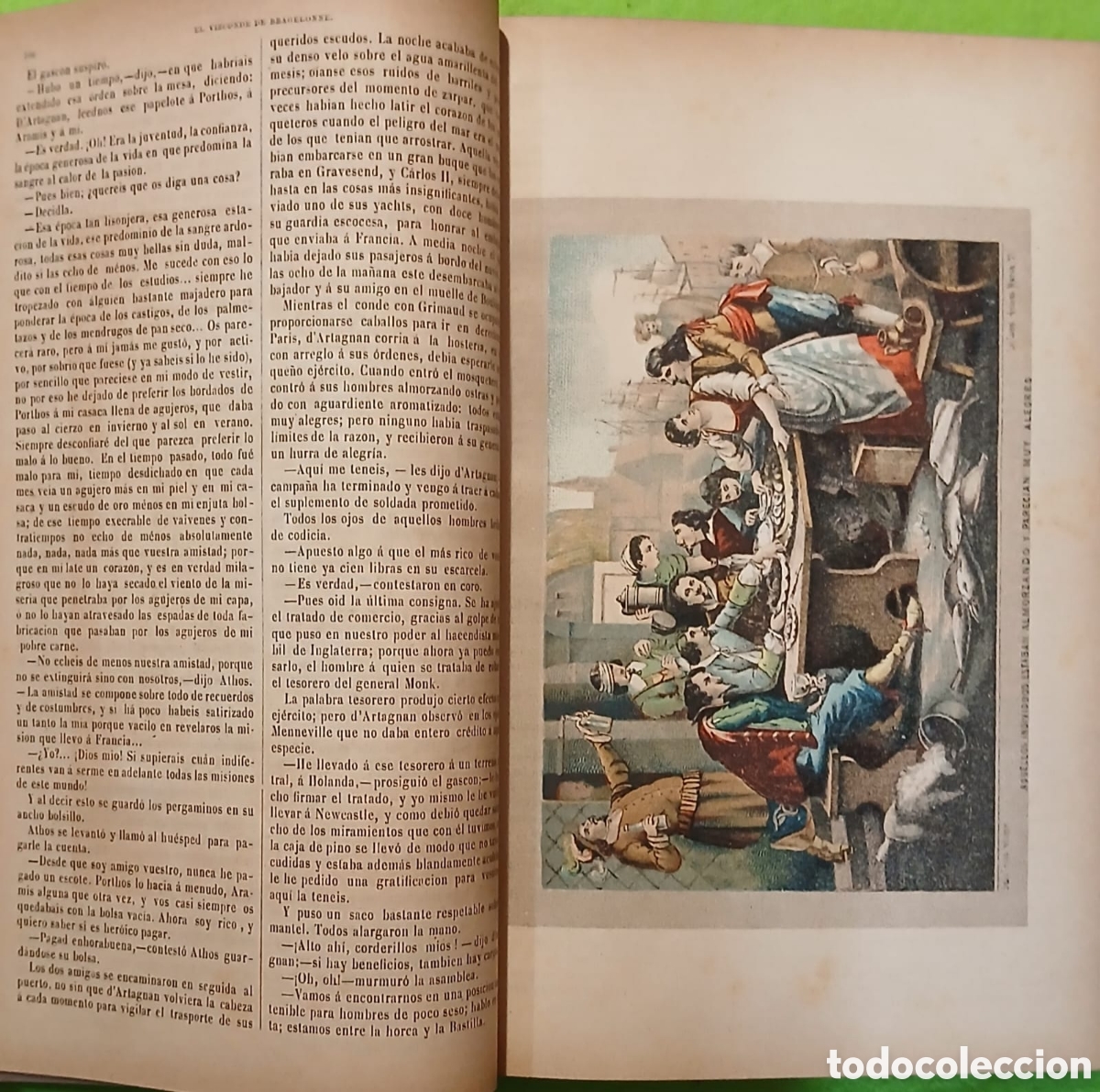 Libros: El Vizconde de Bragelonne, - Foto 3