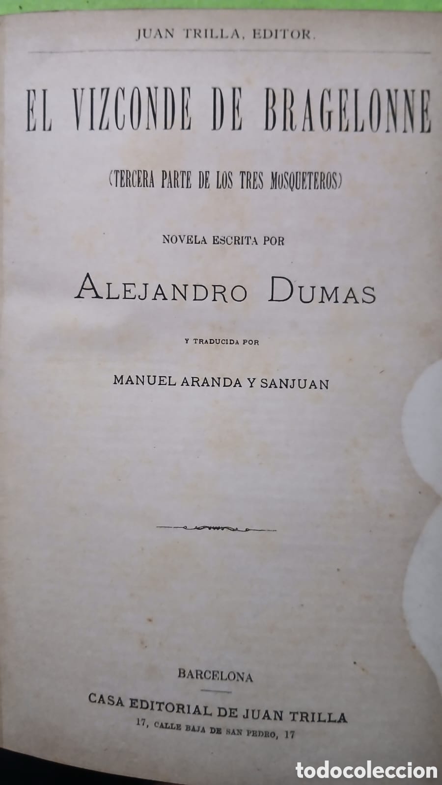 Libros: El Vizconde de Bragelonne, - Foto 10